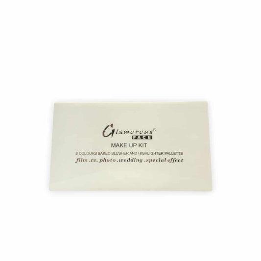 GLAMOROUS 8-CLR BAKED HILIGHTER KIT GF7875
