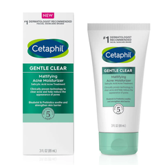 Cetaphil Gentle Clear Mattifying Acne Moisturizer 89mL