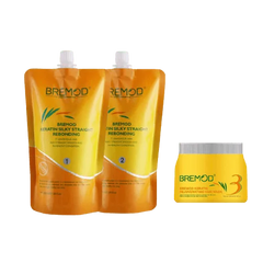 BREMOD KERATIN REBOUNDING LARGE FULL KIT 800ML