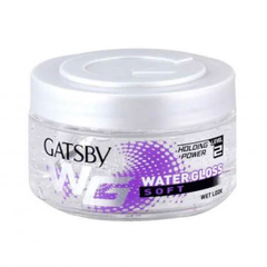Gatsby Water Gloss Soft Hair Gel, Wet Look 150g