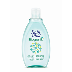 Babi Mild Bioganik Organic Head & Body Baby Bath 180ml