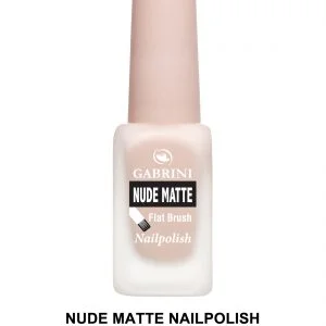 NUDE MATT NAIL POLISH