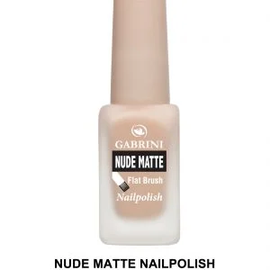 NUDE MATT NAIL POLISH