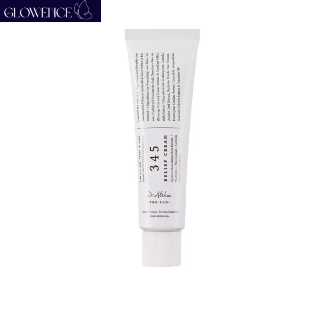 Dr. Althea 345 Relief Cream 50ml | Soothing Moisturizer for Acne-Prone & Sensitive Skin