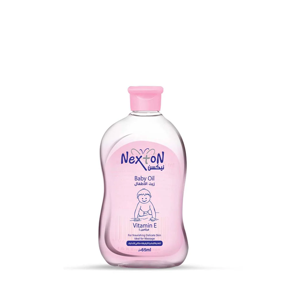 Nexton Baby Oil Vitamin-E (Pink) 65ml