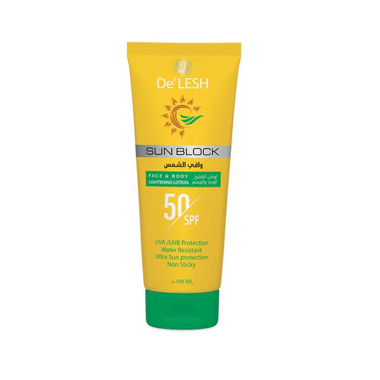 De'LESH Sunblock 50SPF 100ml