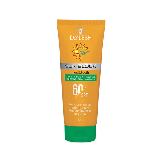 De'LESH Sunblock 60SPF 100ml