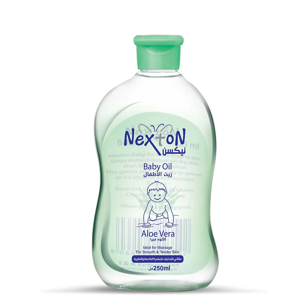 Nexton Baby Oil Alovera (Green) 250ml