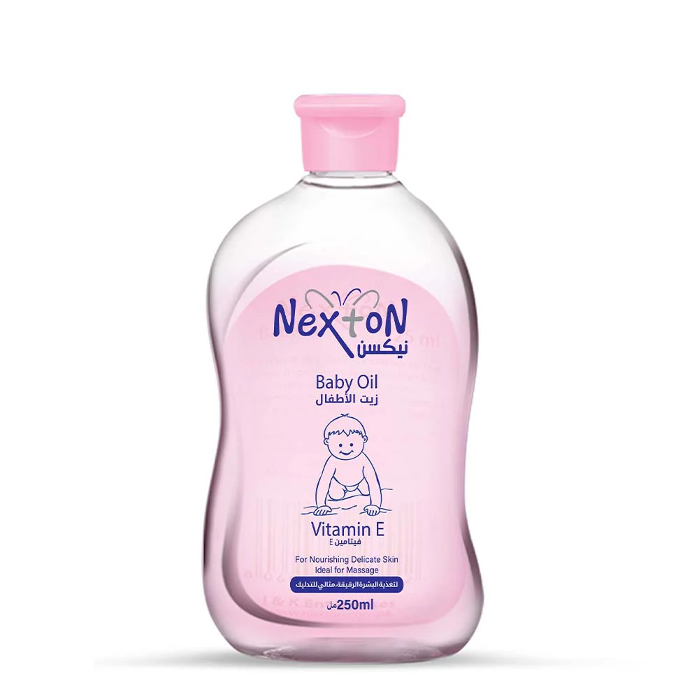 Nexton Baby Oil Vitamin-E (Pink) 250ml