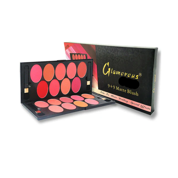 GLAMOROUS 9+9 BLUSH ON KIT GF6977