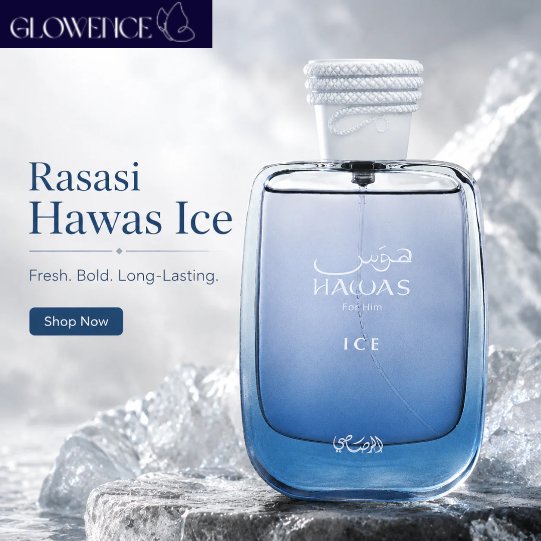 RASASI Hawas Ice Eau de Parfum for Men 100ml | Long Lasting Arabian Perfume