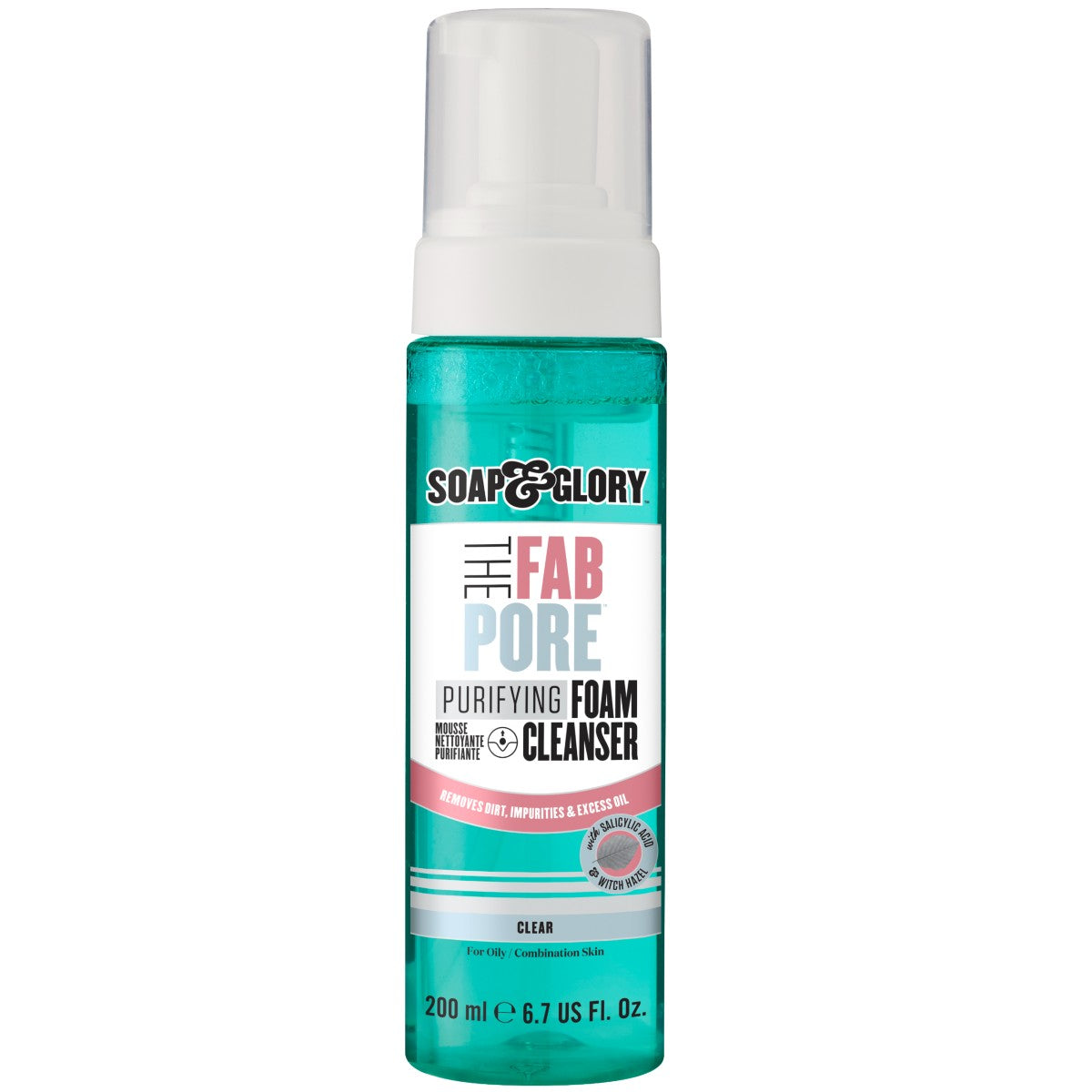 The Fab Pore Purifying Foam Face Cleanser 200ml