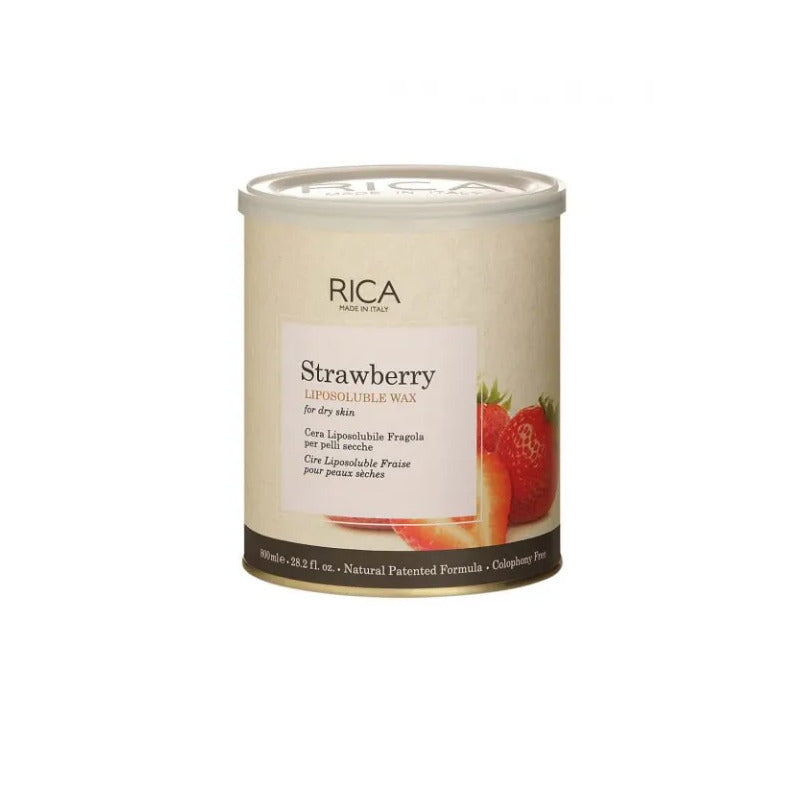Rica Strawberry Liposoluble Wax 800ml