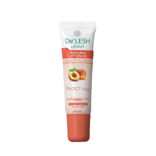 De'LESH Lipbalm Tube (Peach) 10ml