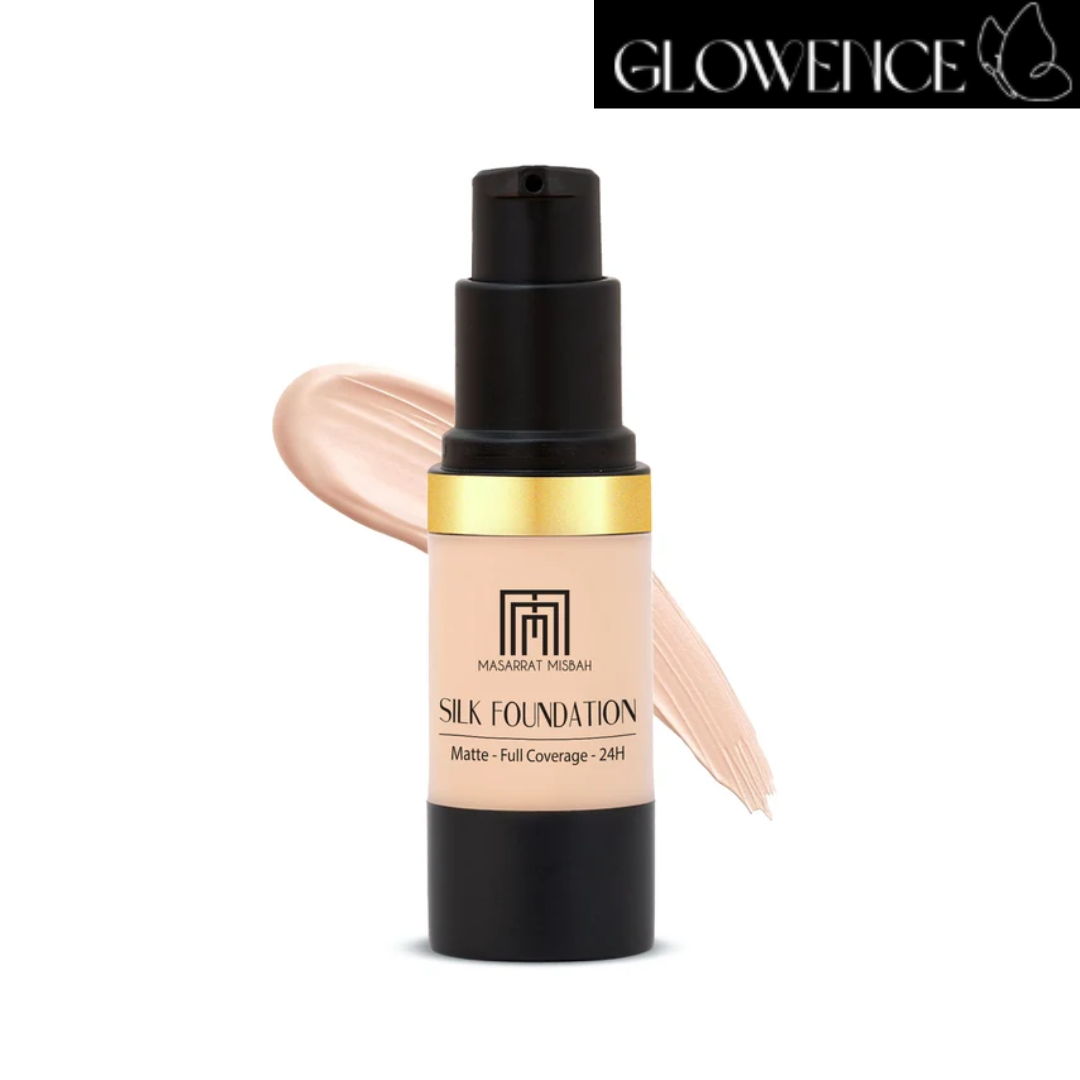 Masarrat Misbah Mini Silk Foundation | Full Coverage Matte Foundation