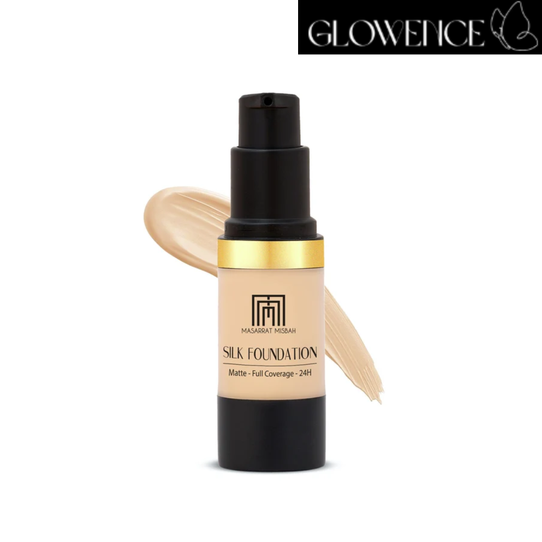 Masarrat Misbah Mini Silk Foundation | Full Coverage Matte Foundation