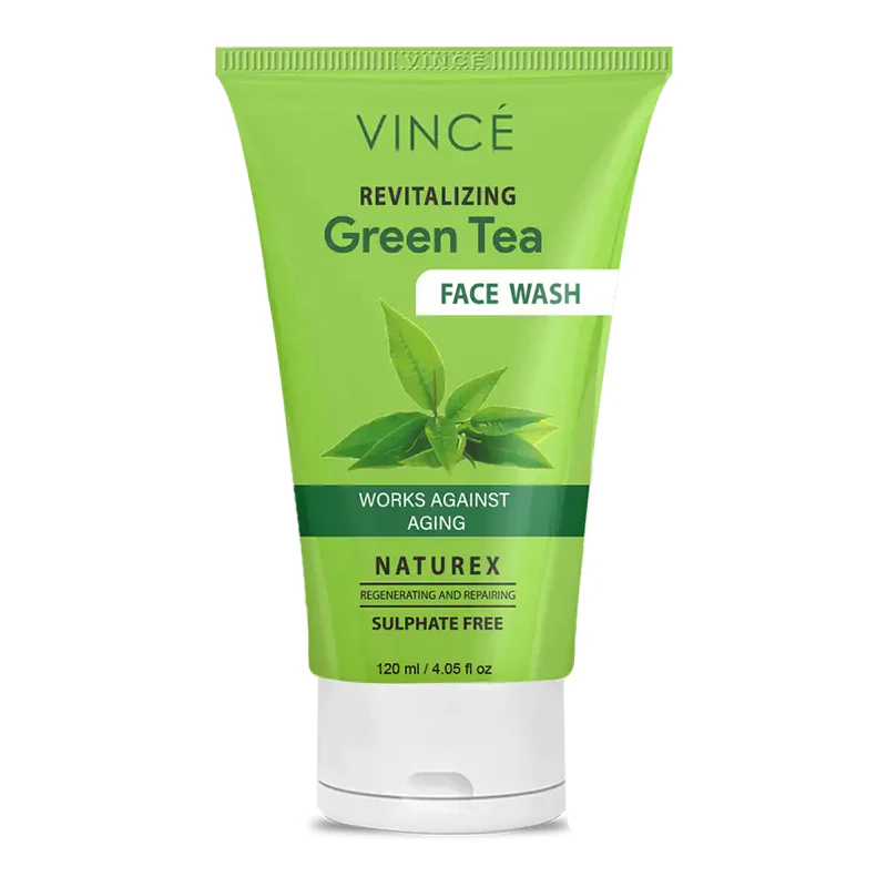 VINCE REVITALIZING GREEN TEA FACE WASH