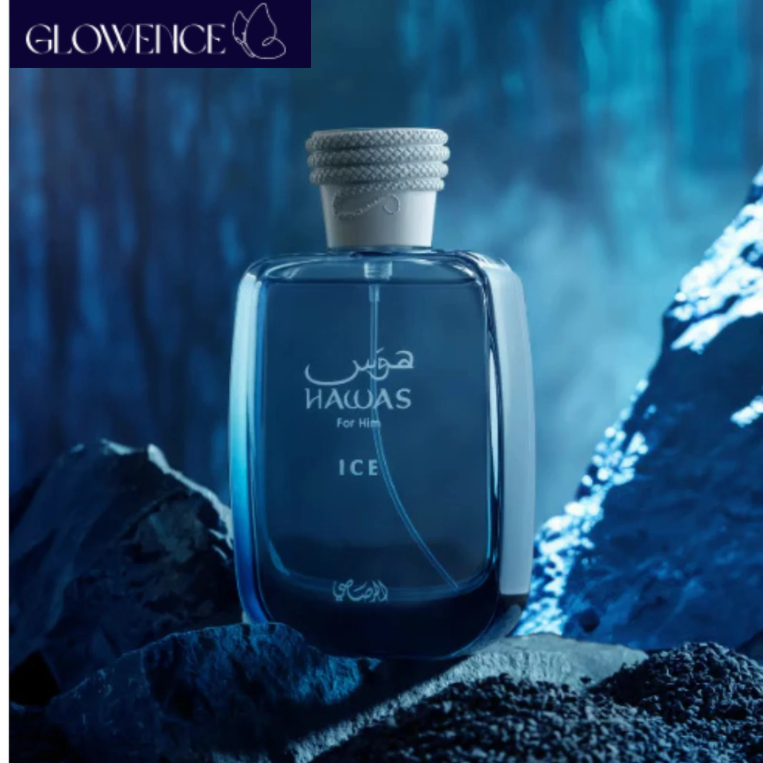 RASASI Hawas Ice Eau de Parfum for Men 100ml | Long Lasting Arabian Perfume