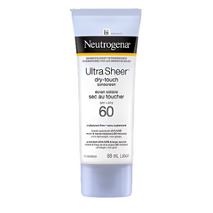 Neutrogena Sunscreen Lotion SPF 60 Ultra Sheer Dry-Touch Sun Cream 88ml