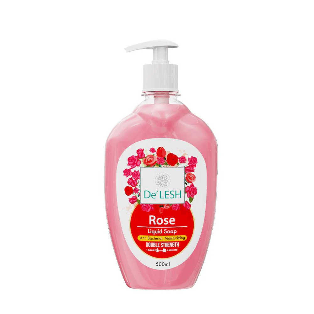 De'LESH Hand Wash (Rose) 500ml