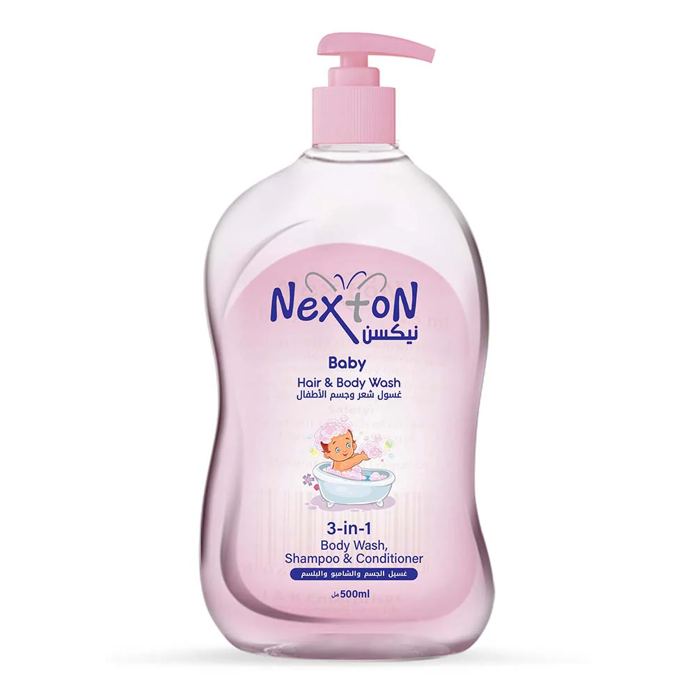 Nexton Baby Hair & Body Wash 3in1  500ml