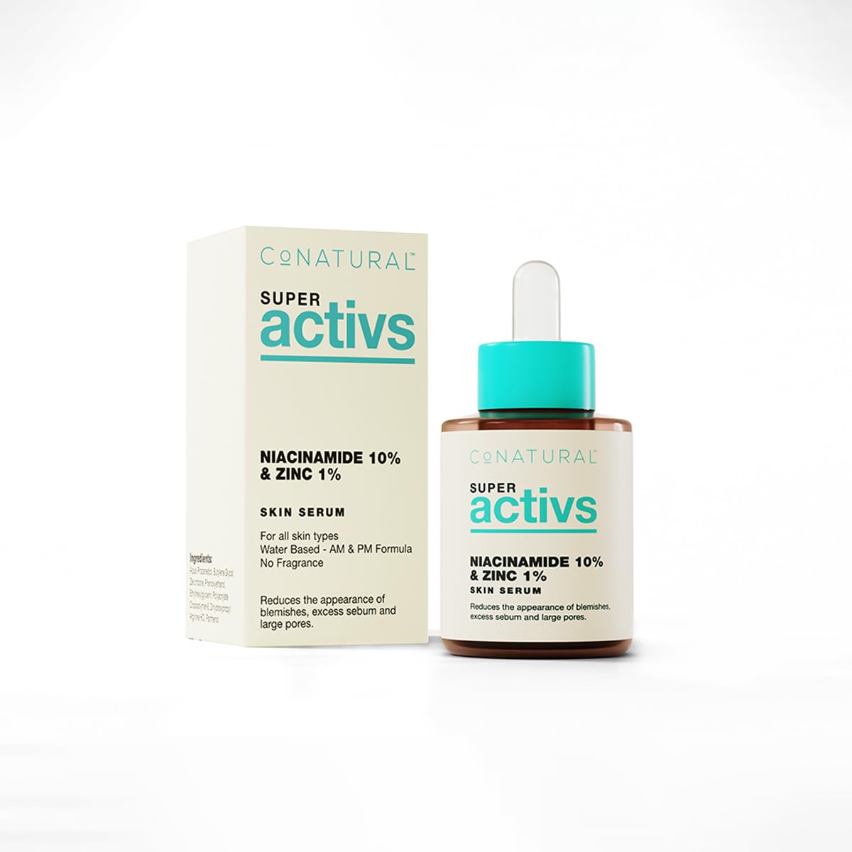 Niacinamide Acid 10% + Zinc 1% - Super Activs Skin Serum