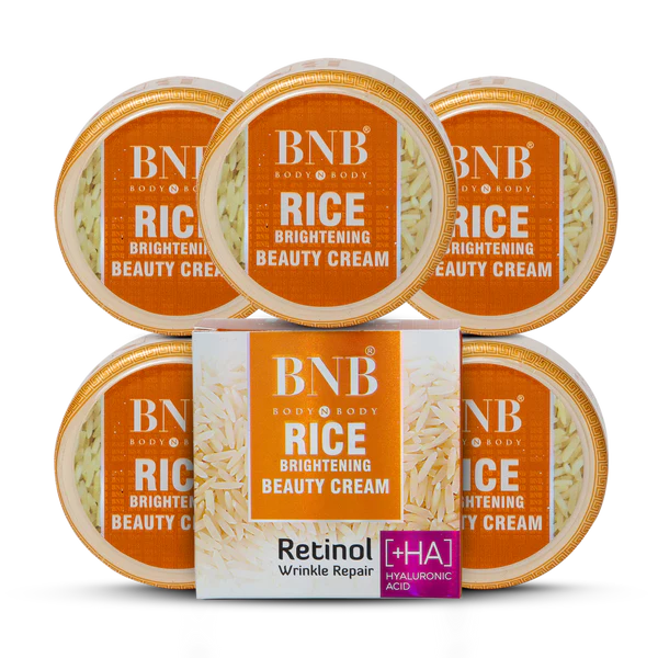 Rice Brightening Beauty Cream (Pack of 5)