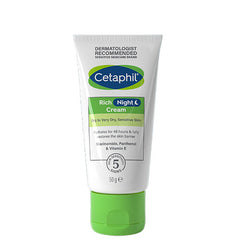 CETAPHIL RICH NIGHT CREAM DRY TO V DRY SENSITIVE SKIN 50G