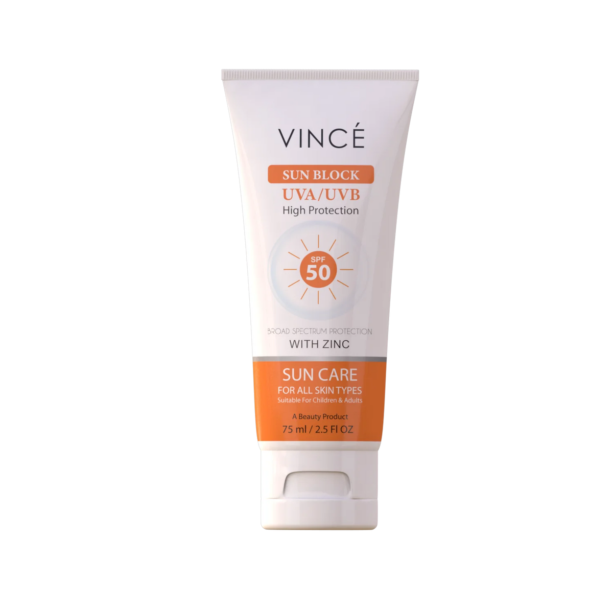 VINCE SUN BLOCK-UVA & UVB PROTECTOR SPF-50