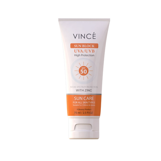 VINCE SUN BLOCK-UVA & UVB PROTECTOR SPF-50