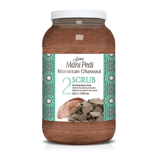 Gena Pedi Spa Moroccan Ghassoul Purifying Spice Scrub 3.5L