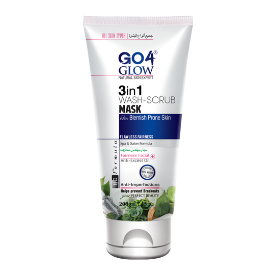 Go4Glow 3in1 (Wash+Scrub+Mask) (200ml)