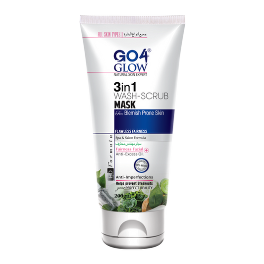 Go4Glow 3in1 (Wash+Scrub+Mask) (200ml)