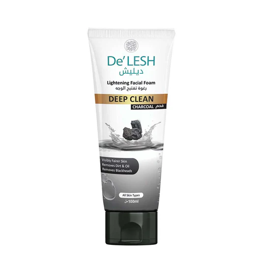 De'LESH Face Wash (Charcoal) 100ml