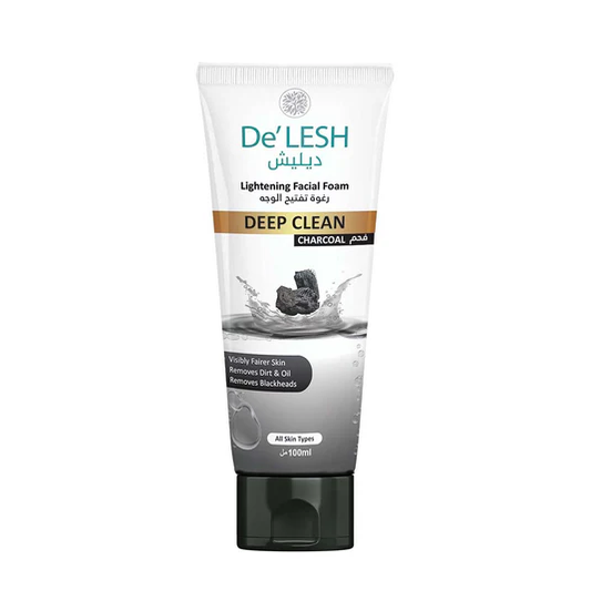 De'LESH Face Wash (Charcoal) 100ml