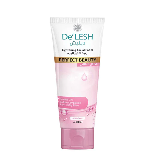 De'LESH Face Wash (Perfect White) 100ml