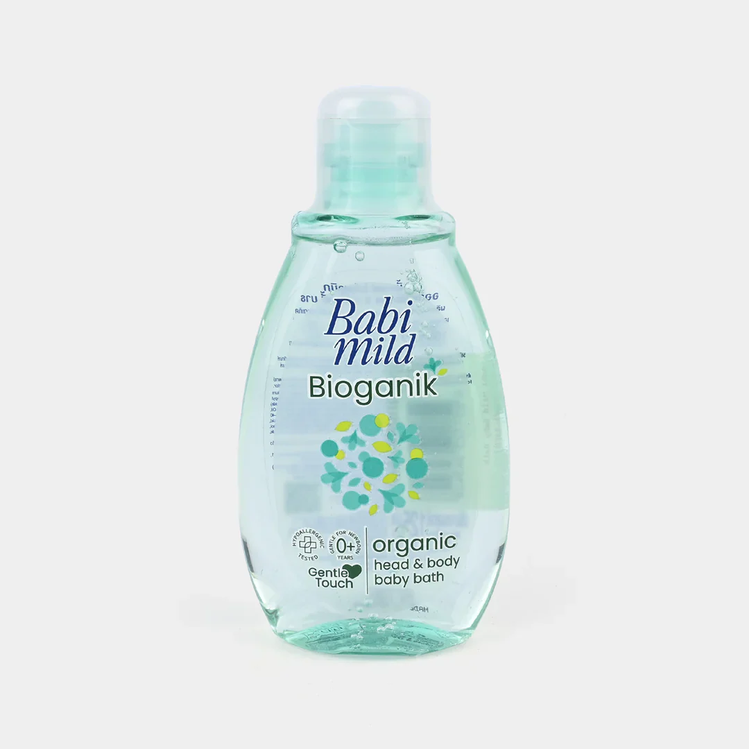 Babi Mild  Bioganik Organic Head & Body Baby Bath  125ml