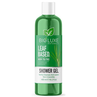Bioluxe Naturals Leaf Based Shower Gel 480ml