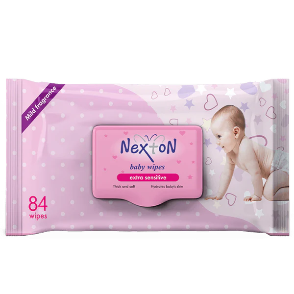 Nexton Baby Wipes 84-Pcs
