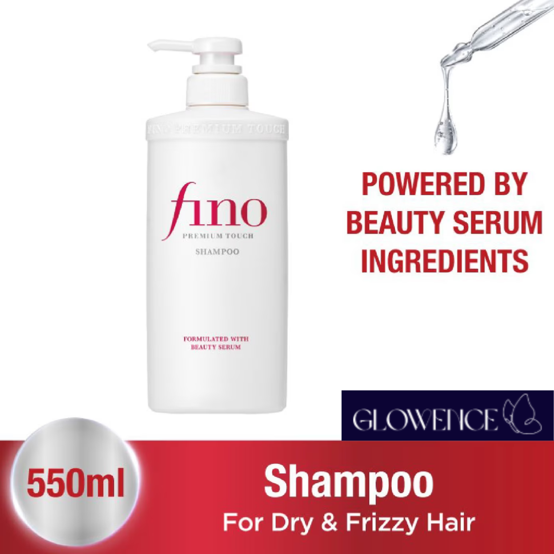 Shiseido Fino Premium Touch Shampoo 550ml | Japanese Hair Repair Shampoo for Dry & Damaged Hair