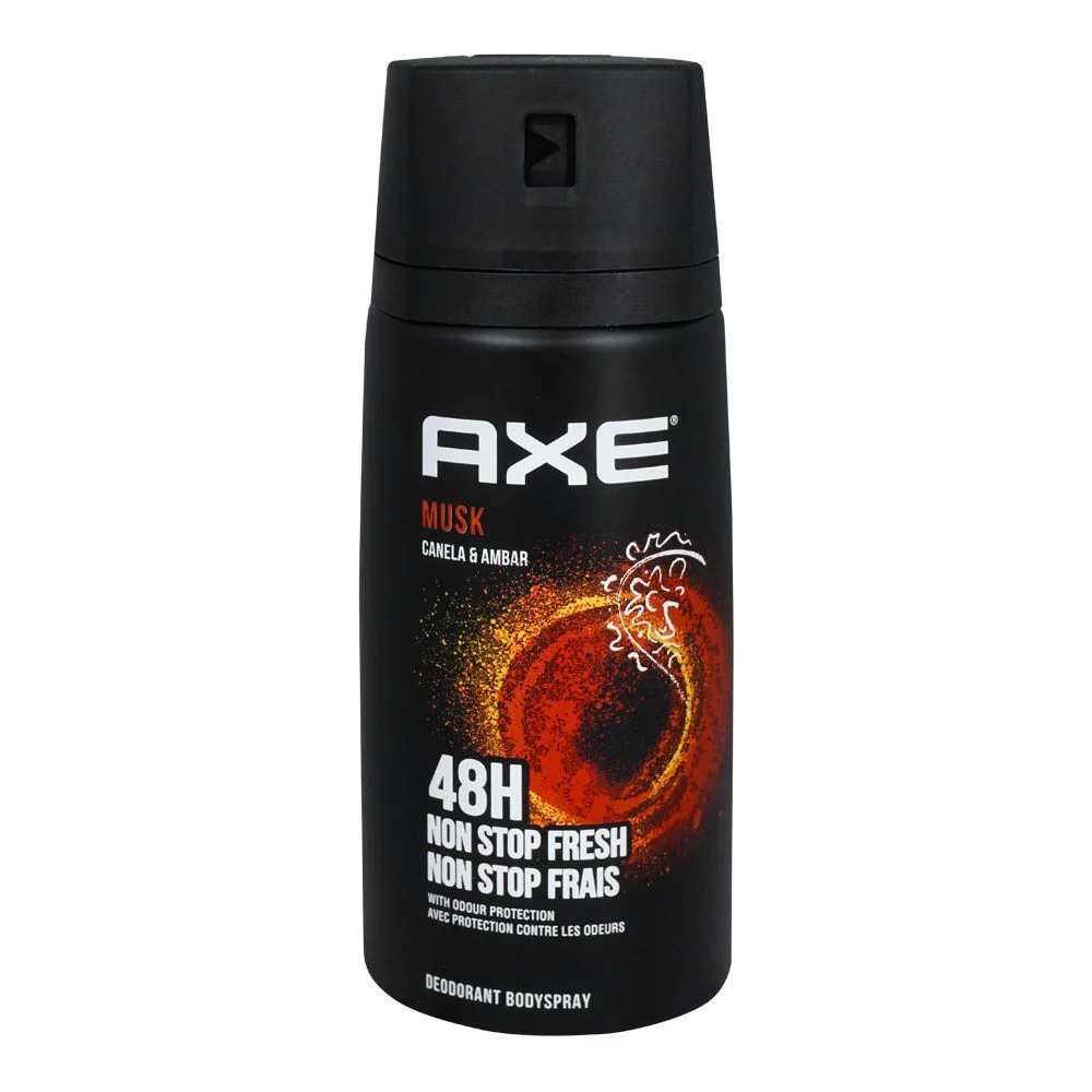 AXE MUSK - CANELA & AMBAR DEODORANT BODY SPRAY 150ML