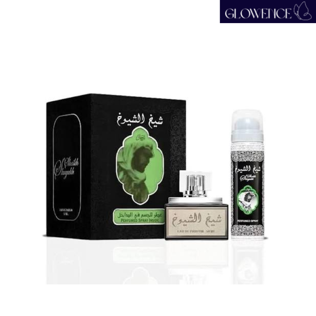 Lattafa Sheikh Al Shuyukh Black EDP 50ml | Unisex Amber Woody Perfume