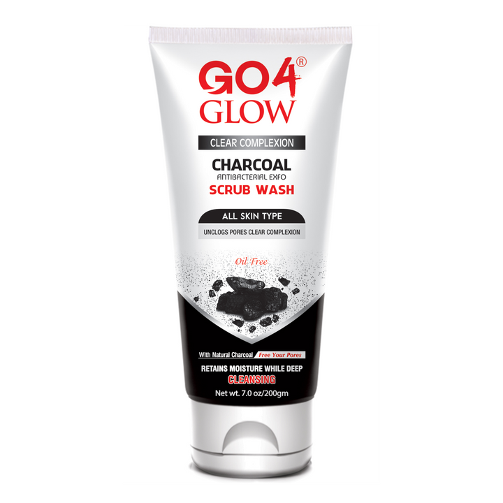 Go4Glow Charcoal Scrub Wash 200ml
