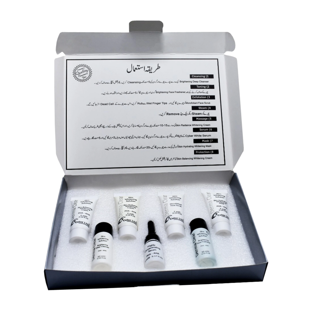 Derma Clear Facial Trial pack (5,7ml/products)