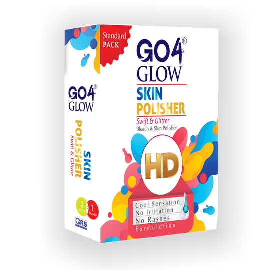 Go4Glow Skin Polisher (Bleach and Skin Polisher) 2PC