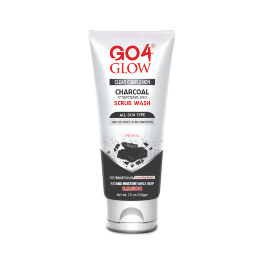 Go4Glow Charcoal Scrub Wash 200ml