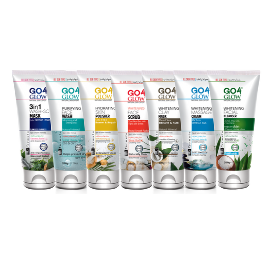 Go4Glow Professional Facial Set (7 Tubes)