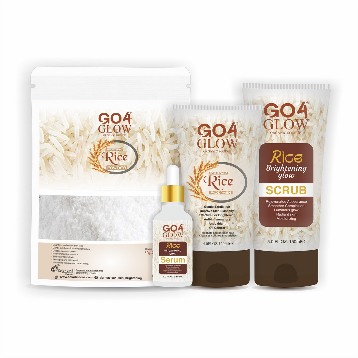 Go4Glow Rice Brightening Glow Kit
