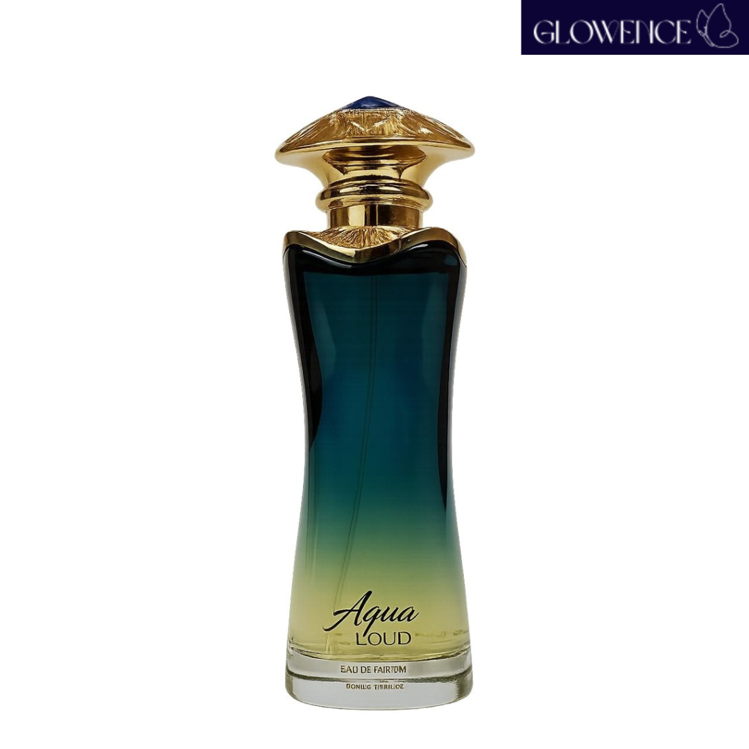 Ahmed Al Maghribi Aqua Oud EDP 90ml unisex perfume bottle