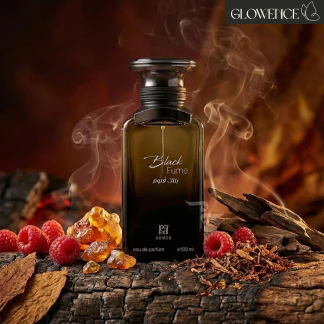 Ahmed Al Maghribi Black Fume oud perfume bottle